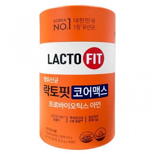 종근당건강 생유산균 락토핏 코어맥스 2g x 60포 1개